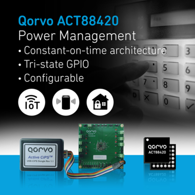 Qorvo 全新推出高度可配置緊湊型 PMIC，為物聯(lián)網(wǎng)及空間受限應(yīng)用注入核心動力